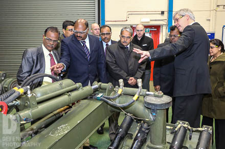 INDIAN ARMY visit to Pearson Engineering, Defence Photography